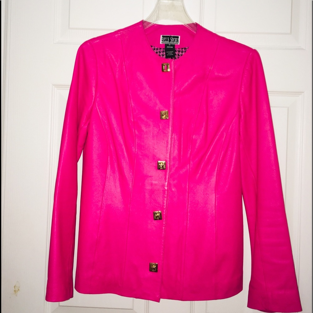Belle Sport leather jacket.